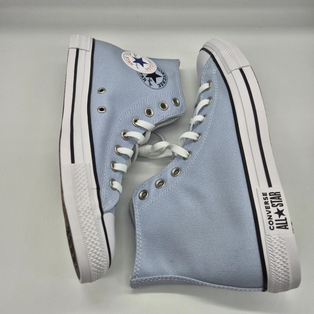 Converse Chuck Taylor All Star High Top Sneakers - Light Blue - Picture 7 of 12